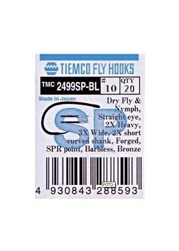 ANZUELO TMC 2499 SPBL -100 UDS