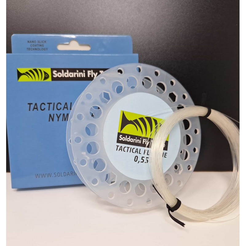 Línea Soldarini Tactical Fly Line  Nymph 0,55 clear