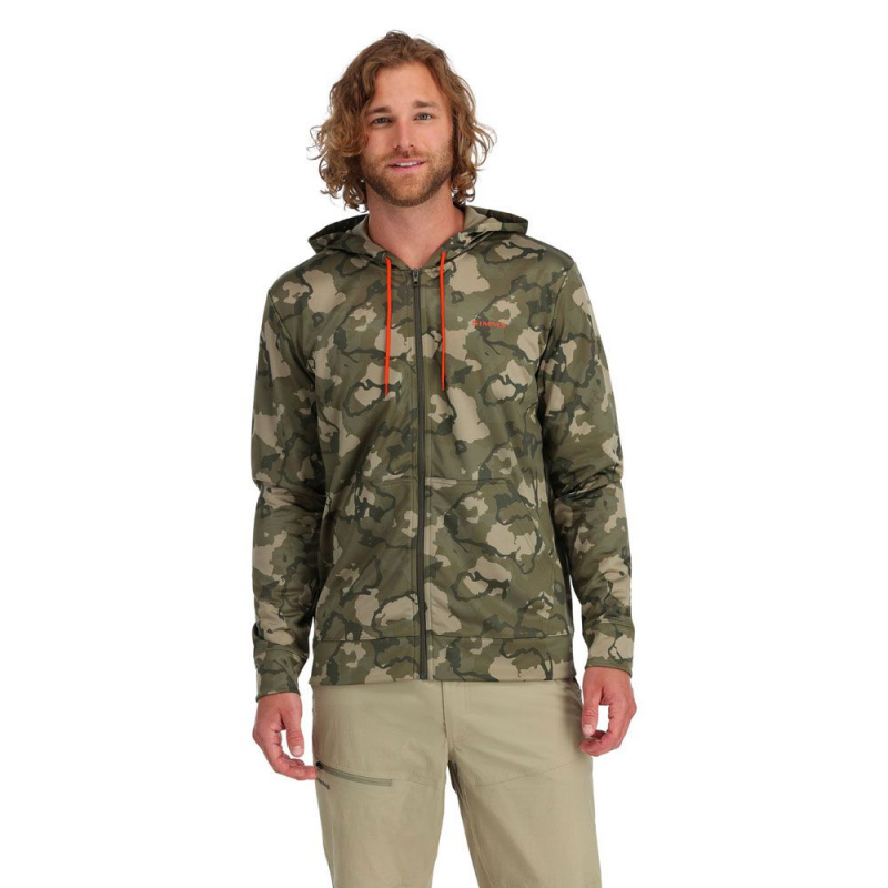 Sudadera Simms Challenger hoody cremallera