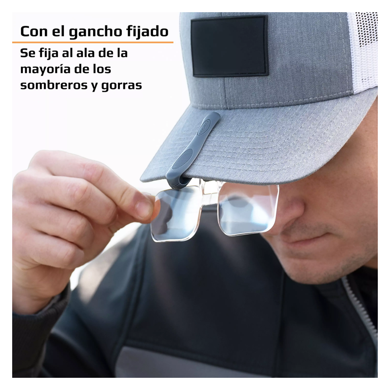 Clip para gorra Carson Visormag