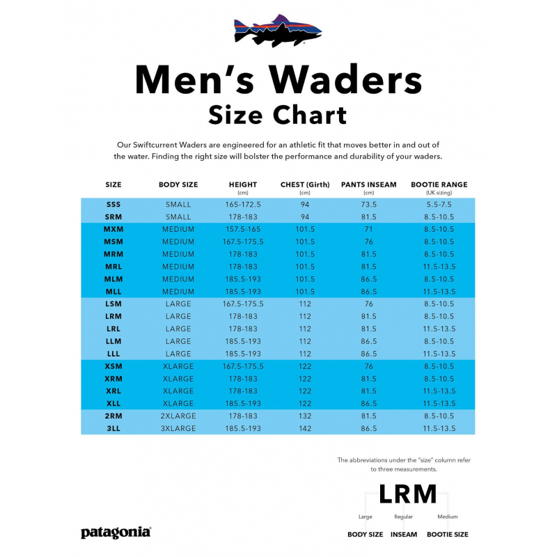 Wader Patagonia Swiftcurrent Traverse